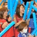 サッカーW杯決勝T進出、前田選手ゆかりの水戸市内のPV会場に歓声