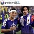 長友佑都「Ｍｙ　ｍｅｎｔｏｒ」吉田麻也＆南野拓実との熱い抱擁シーンを披露！「唯一無二の存在！」「魂を感じました」