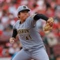 【阪神】村上頌樹７勝目ならず　８回途中10安打３失点　広島坂倉に勝ち越し打許す