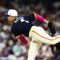 パドレス松井裕樹、６回１死一塁から２番手で登板　満塁のピンチ招くも抑え４連勝に貢献