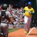 吉田正尚　剛腕コールから約１カ月ぶりの２号先頭打者弾　レッドソックスは３連勝