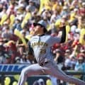 阪神　高橋は６回３失点　プロ初のボークや今季２被弾目を食らうなどコイ打線に苦戦も１０勝目の権利　誕生日の中野が勝ち越し打