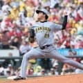 【阪神】高橋遥人、プロ初ボークなど６回３失点も無傷10連勝の権利　７回に味方打線一気勝ち越し