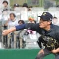 オリックス　先発の九里が鼻血アクシデントで試合中断