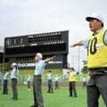 「ストライク」「ボール」　7月4日開幕の大阪大会で、審判研修会