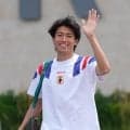 ロナウジーニョに憧れた中村敬斗「対戦相手としてプレーできるのは光栄」ブラジル戦に心躍らせ