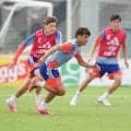 佐野海舟「右サイドや近場の選手としっかりつながりながら」ブラジルFWビニシウス封じイメージ