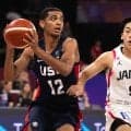 U17日本代表がアメリカに28点ビハインドで前半終了…先発出場の佐藤久遠が奮闘