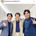豪華！サッカー元日本代表３ショットが話題「歴史を思い出しながら…」番組ロケ中に大けが→４月に仕事復帰の前園真聖が公開