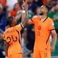 【Ｗ杯】オランダエース・ハクポが後半２７分、先制ゴールで１-０　屈指の好カードはオランダが先攻　妻が流産、悲しみ乗り越え出場