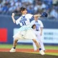 ＮＧＴ48・佐藤海里が始球式　キュートなコーデで地元新潟のファンを釘付け