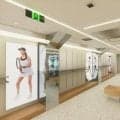 アシックスが新宿に新たな旗艦店、テニス用品も展開の4フロア構成