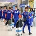 日本代表帰国便が成田空港に着陸…田中碧、久保建英ら一部選手が搭乗　W杯32強敗退から２日
