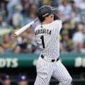 【阪神】森下翔太、リーグ＆自己最速20号　強烈な当たりで下村海翔を援護