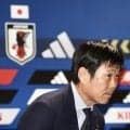 森保一監督、Ｗ杯北中米大会から帰国し会見「現地の国歌の音量はこれまでで一番だった」