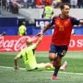 オヤルサバル２ゴールでスペイン16年ぶり決勝トーナメント勝利　ともにククレジャのアシストから