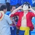 ONE PIECE「ルフィ」がド軍始球式　まさかの大暴投も…本拠地は拍手喝采