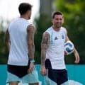 「あなたのハットリックが必要」メッシが練習写真公開、Ｗ杯新８戦連続ゴールなるか