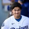 大谷翔平、第２打席は四球　第１打席では右前打放ち２戦ぶり安打　佐々木朗希先発