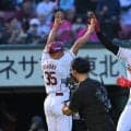 【楽天】マッカスカーが先制弾含む来日初の４安打「これからも調子を上げていけるように」