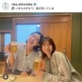 元バレー女子日本代表・新鍋理沙さんが戦友との２ショットを公開「この世代なんよなぁ」「素敵な関係」