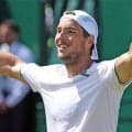  世界74位がメドにストレート勝ち 
