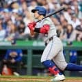 ブルージェイズ岡本和真、４打数１安打で２試合連続ヒット　試合前にはイチロー氏と談笑