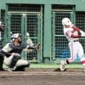 「自分もつなごう」と強振、大会第1号本塁打　松本県ケ丘・大川選手