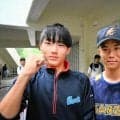 自転車事故を乗り越え出場、神崎の谷口主将　「逆境でも諦めないで」
