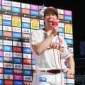 【楽天】前田健太「本当に完封できなくて、すみません」NPB通算99勝目、恒例のイラスト披露