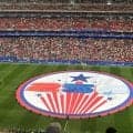 カナダーモロッコ戦前に米国の建国２５０周年祝賀イベント　米国国歌にファンも拍手