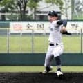 磨いたスライダーで「100％出し切った」　修文学院の鈴木選手