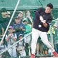 佐々木麟太郎、故郷で特大“場外弾”　柵越え6/39…岩手でのイベント中に打撃練習を披露
