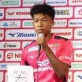 北野颯太超え１７歳２か月でプロ契約のＣ大阪・エゼモクェチメヅェ海「早くて４年後にＷ杯でプレーする気持ちで」新体制発表会見で抱負
