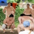 朝紅龍が公務執行妨害級のボケで笑い誘う、朝乃山と交通安全イベント　ともに休場明け名古屋場所出場を明言【大相撲】