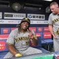 阪神　甲子園球場に２３年日本一貢献助っ人の応援歌鳴り響く　日本Ｓでは山本由伸＆宮城大弥から一発で優秀選手賞獲得　第２の人生は「屋根工事会社」