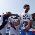 【Ｗ杯】カボベルデ代表が帰国…空港に国民詰め掛け大盛り上がり　Ｇｋボジニャ「皆さんと喜び、分かち合いたい」