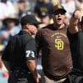 大谷出場試合で珍事、パドレス監督ら首脳陣2人が開始2分で退場　ハーフスイングで猛抗議