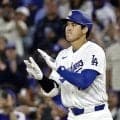 大谷翔平　第３打席は四球　２球目が顔面近く通過のボール球　マウンドの松井裕樹にギロリ？ニヤリ？
