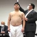 【大相撲】元ラグビーＵ-２０日本代表・原口慎太郎、異色の挑戦へ決意「相撲界に入って良かったと言ってもらえるような立場に」　新弟子検査で体格基準パス