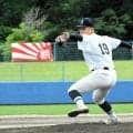 たった1人の他校部員を迎えた竹原　背番号19のエースの粘投実らず