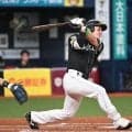 【ソフトバンク】栗原陵矢、球宴ファン投票“御礼”二塁打　3年ぶり選出「大変うれしい気持ち」