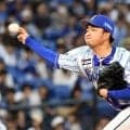 ＤｅＮＡ先発の石田裕　八回先頭に初安打許す