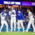 ドジャース　ラッシングのサヨナラ打でキケが！まさかのイタズラにファン「笑う」目撃者のマンシーは達観の笑みｗ先輩から愛されるワンシーン