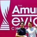 千怜がショートヘアに変身 24歳の岩井ツインズが3度目のエビアン選手権で目指すもの