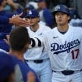 大谷300号から4分後…MLB公式が“和の祝福”　背景の存在感、添えた「初の選手」