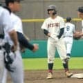 逆転の2点適時打を放った厚木・飯島選手　春の悔しさ胸に勝利呼ぶ