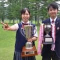 【関東高校ゴルフ】男子は佐野日大の佐藤ミラー、女子は前橋育英の臼田藍がともにPO制してＶ