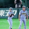 【阪神】梅野隆太郎への死球に虎党ブーイング　巨人田和廉の変化球が左腕直撃　プレーは続行