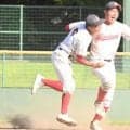 12人の夏つないだ好捕　花泉・佐藤碧選手「周東選手のように」